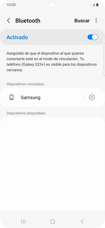 Pulsa la tecla de inicio para terminar y regresar a la pantalla de inicio.