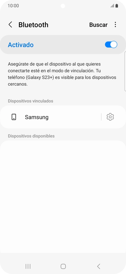 Pulsa la tecla de inicio para terminar y regresar a la pantalla de inicio.