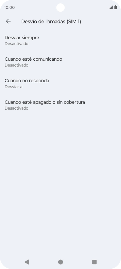 Pulsa la tecla de inicio para terminar y regresar a la pantalla de inicio.
