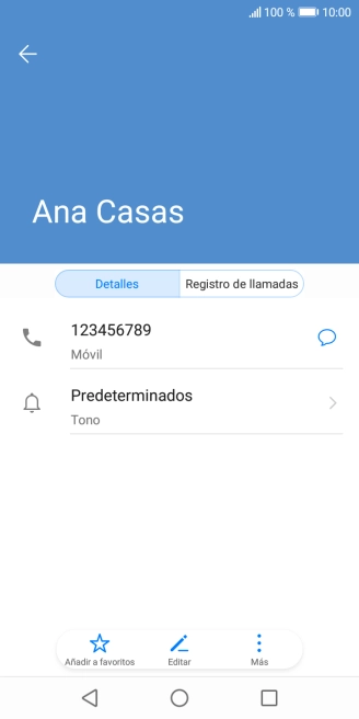 Pulsa la tecla de inicio para terminar y regresar a la pantalla de inicio.