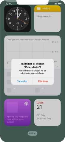 Pulsa Eliminar.