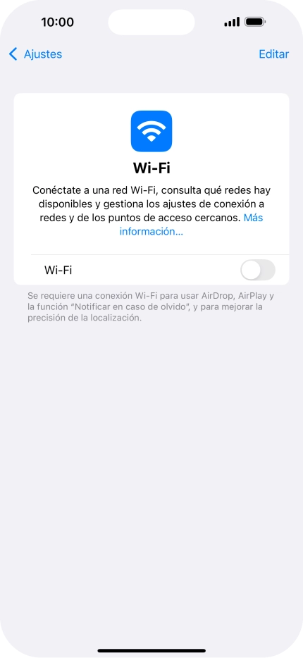 Pulsa el indicador junto a 