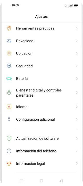 Pulsa Configuración adicional.
