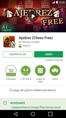Pulsa la tecla de inicio para terminar y regresar a la pantalla de inicio.