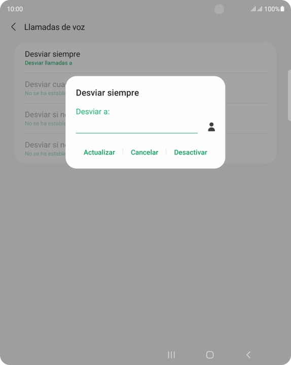 Pulsa Desactivar. Pulsa Desactivar.