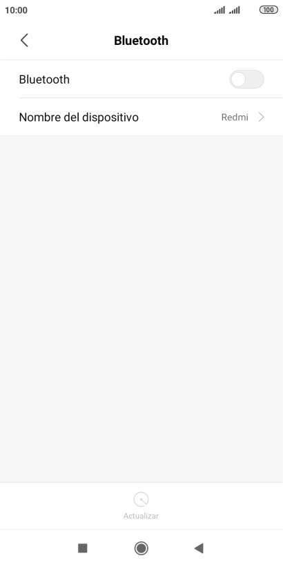 Pulsa el indicador junto a 