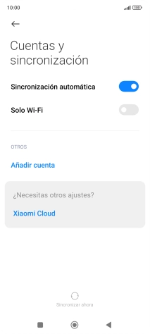 Pulsa Añadir cuenta.