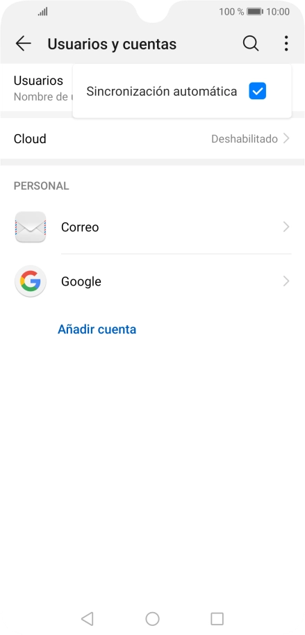 Pulsa en el campo junto a 