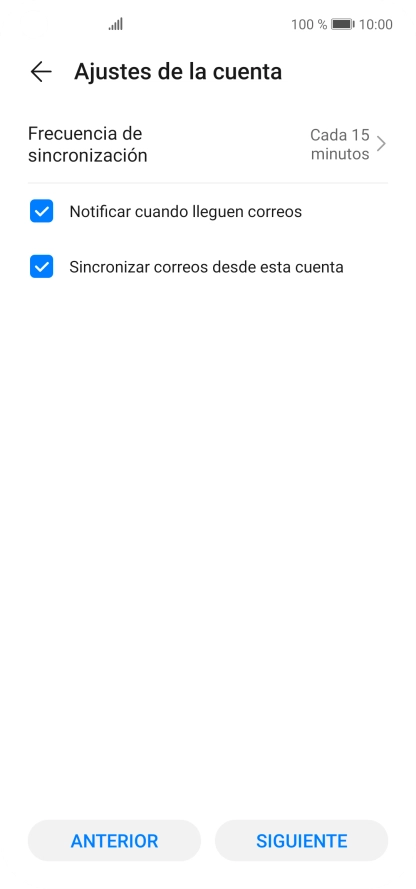 Pulsa Frecuencia de sincronización.