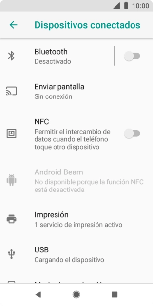 Pulsa Bluetooth.