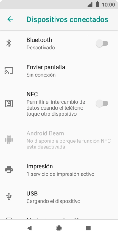 Pulsa Bluetooth.