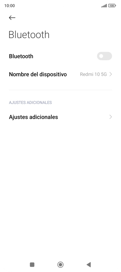 Pulsa el indicador junto a 