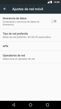 Pulsa Operadores de red.