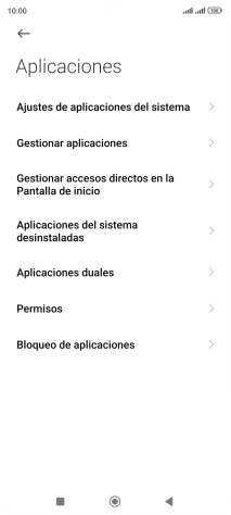 Pulsa Gestionar aplicaciones.