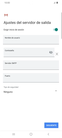 Pulsa el indicador junto a 