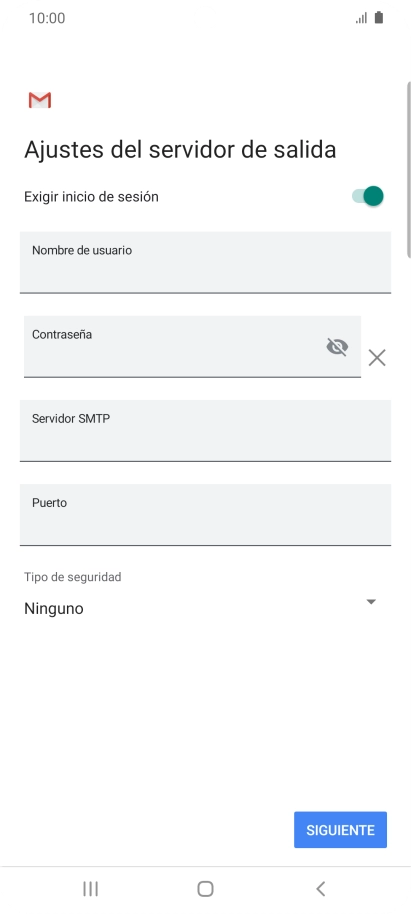 Pulsa el indicador junto a 