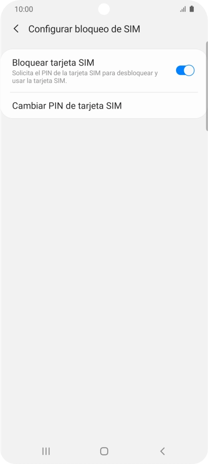 Pulsa el indicador junto a 