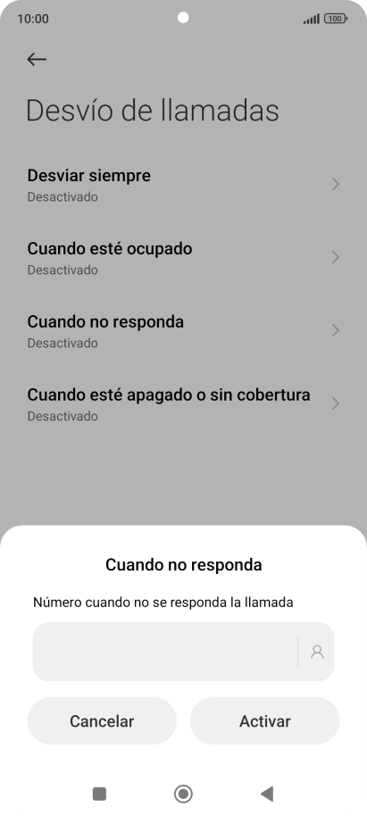 Introduce +34600132000 y pulsa Activar.