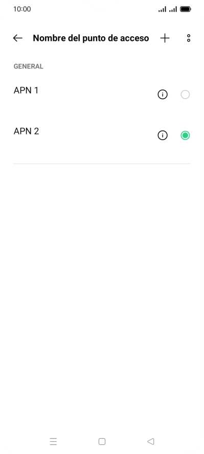 Pulsa la tecla de inicio para terminar y regresar a la pantalla de inicio.