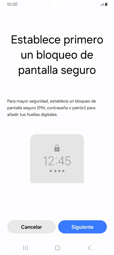 Pulsa Siguiente.