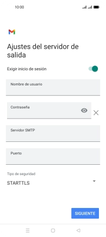 Pulsa el indicador junto a 