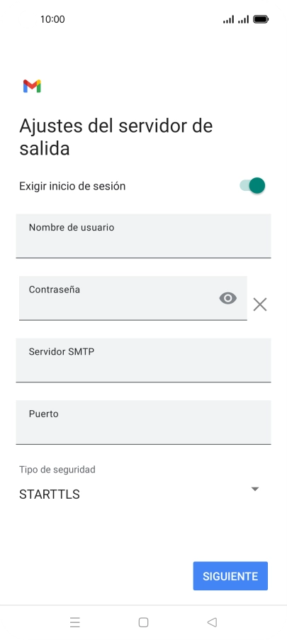 Pulsa el indicador junto a 