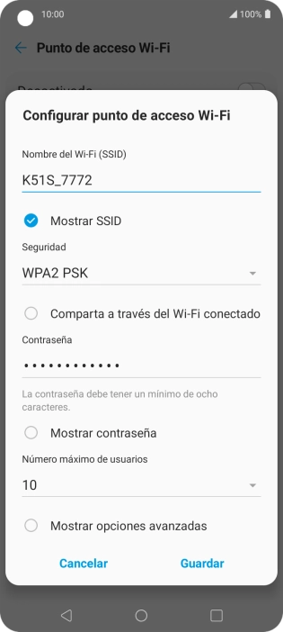 Pulsa en el campo bajo 