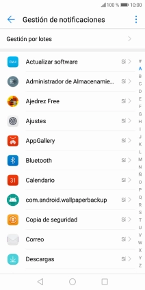 Pulsa la app deseada.