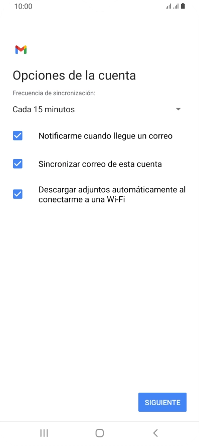 Pulsa la lista desplegable bajo 
