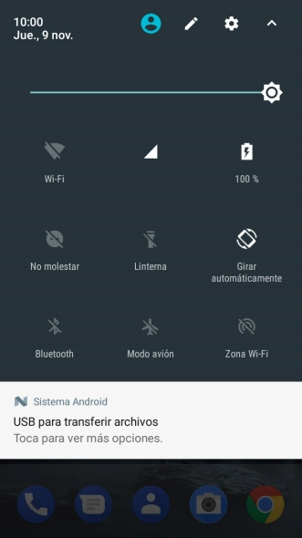 Pulsa el icono de ajustes.