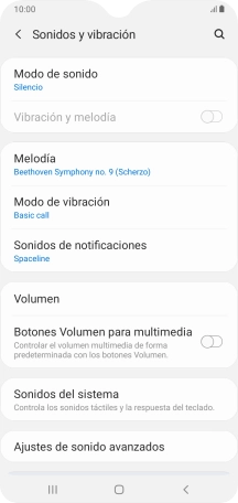 Pulsa la tecla de inicio para terminar y regresar a la pantalla de inicio.