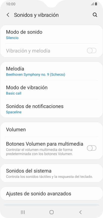 Pulsa la tecla de inicio para terminar y regresar a la pantalla de inicio.