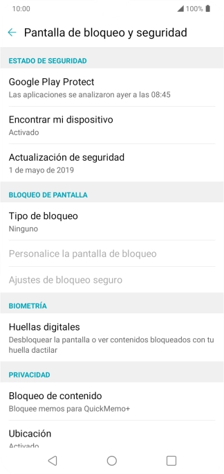 Pulsa la tecla de inicio para terminar y regresar a la pantalla de inicio.