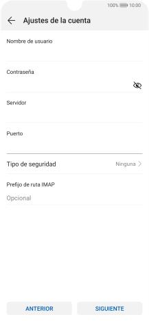 Pulsa Tipo de seguridad.