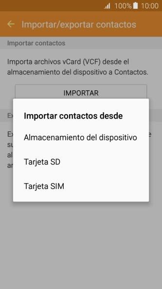 Pulsa Tarjeta SIM.