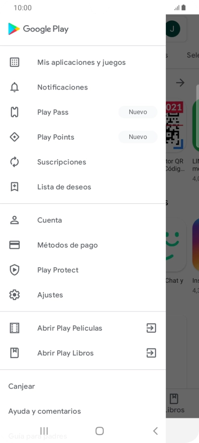 Pulsa Mis aplicaciones y juegos.