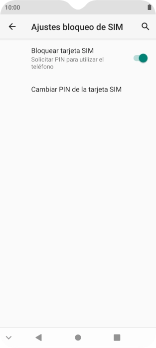 Pulsa el indicador junto a 