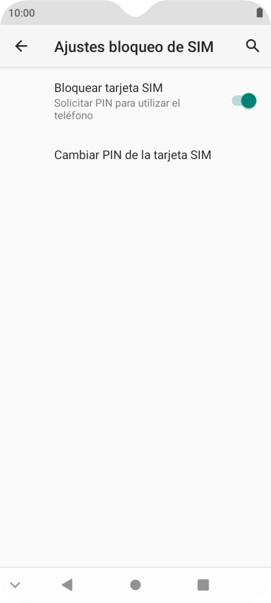 Pulsa el indicador junto a 