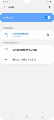 Pulsa la tecla de inicio para terminar y regresar a la pantalla de inicio.