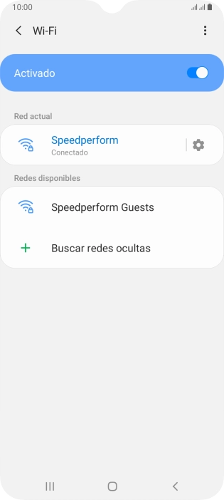 Pulsa la tecla de inicio para terminar y regresar a la pantalla de inicio.