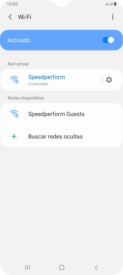 Pulsa la tecla de inicio para terminar y regresar a la pantalla de inicio.