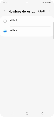 Pulsa la tecla de inicio para terminar y regresar a la pantalla de inicio.