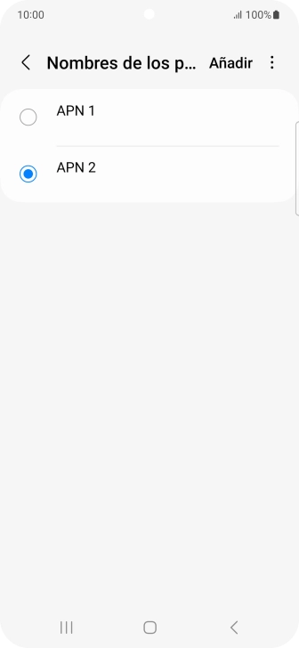 Pulsa la tecla de inicio para terminar y regresar a la pantalla de inicio.