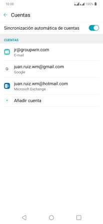 Pulsa el indicador junto a 