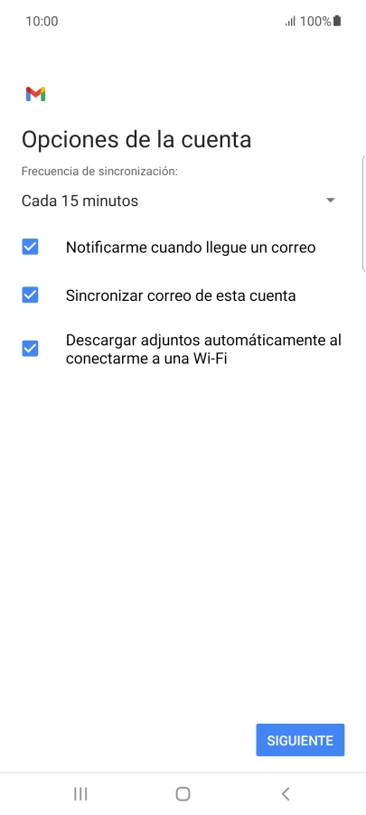 Pulsa la lista desplegable bajo 