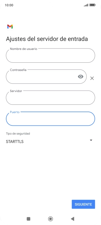 Pulsa la lista desplegable bajo 