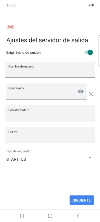 Pulsa el indicador junto a 