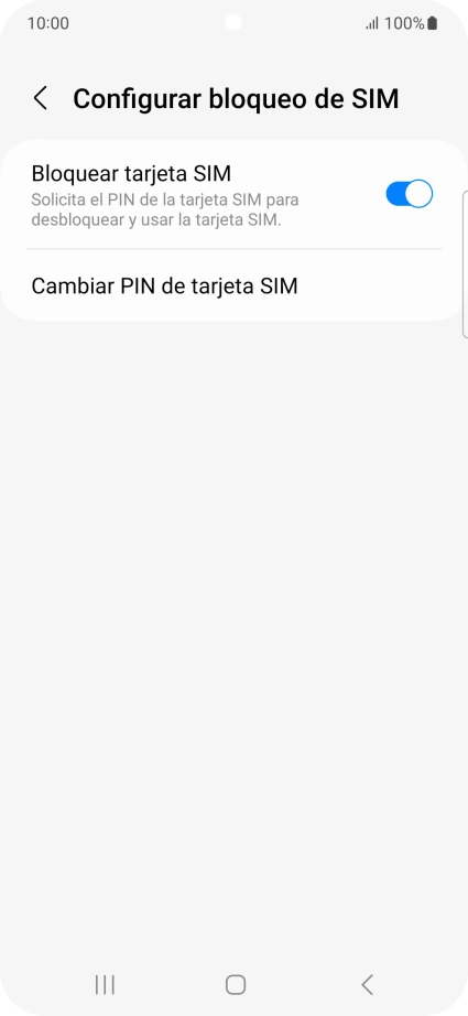 Pulsa el indicador junto a 