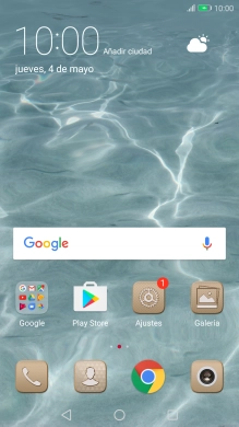 Cuando el icono de carga de batería aparece en la pantalla, el teléfono se está cargando.