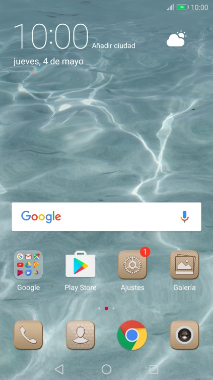Cuando el icono de carga de batería aparece en la pantalla, el teléfono se está cargando.